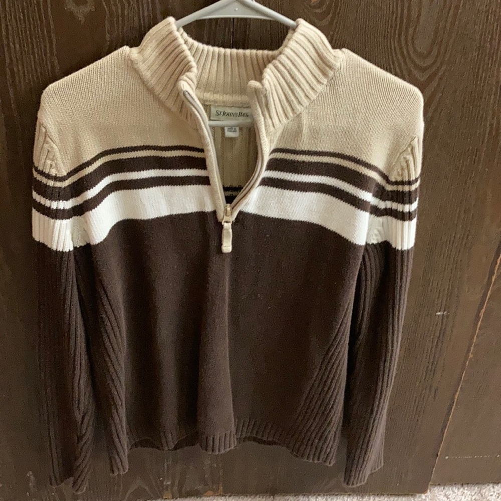 Quarter zip sweater